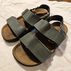 Zara Kids Olive Green Sandals